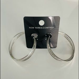 Silver Hoop Earrings